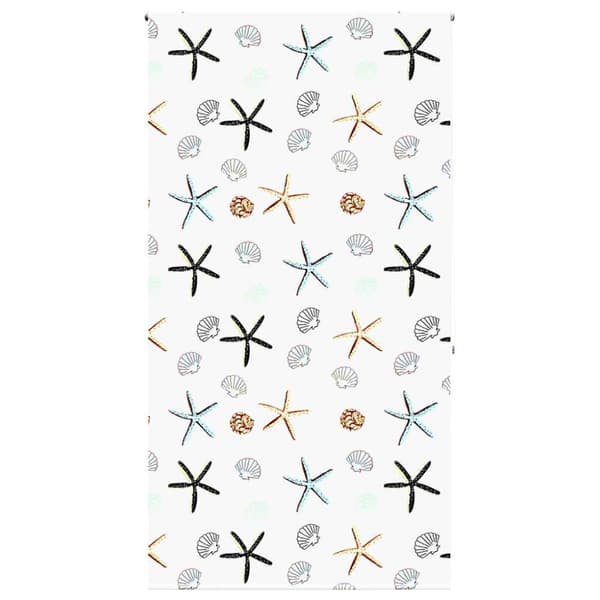 Rullgardin för dusch 130x240 cm tyg bredd 126 cm