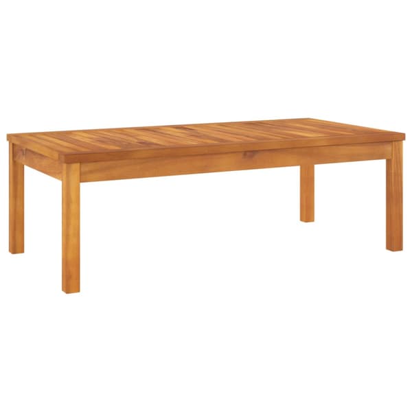 Loungegrupp med dynor 4 delar massivt akaciaträ