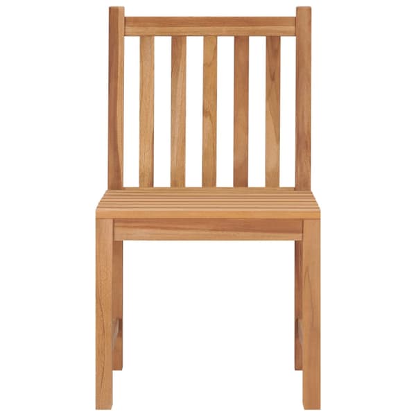 Trädgårdsstolar 6 st massiv teak