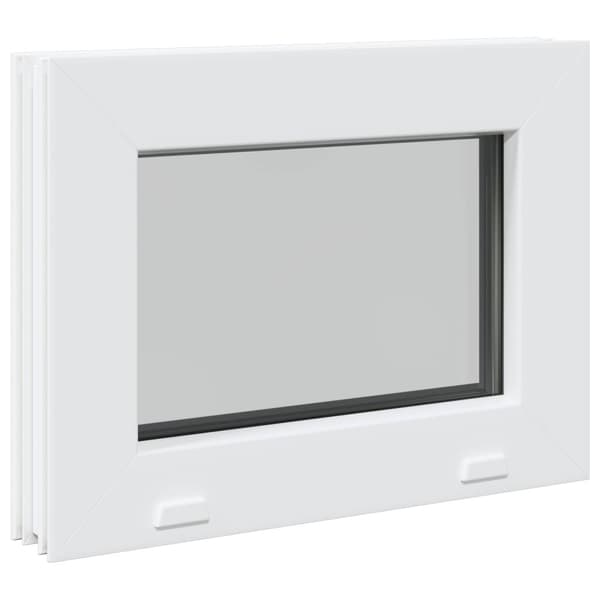 Källarfönster RISOR 35 x 30 cm PVC och glas