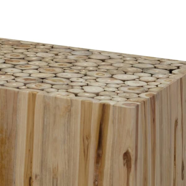 Soffbord äkta teak 90x50x30 cm