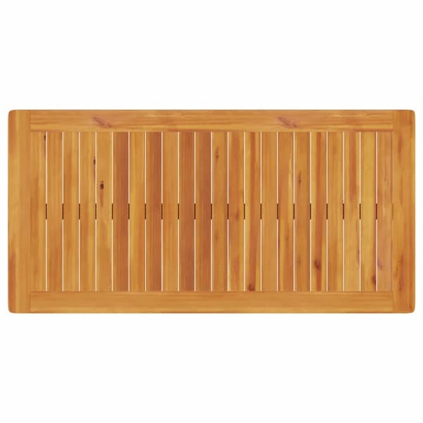 Trädgårdsmöbelset 3 pcs Brun Massivt Akaciaträ