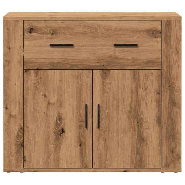 Skänk ek 80x33x70 cm konstruerat trä