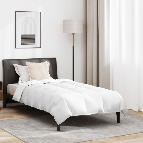Sommar Duvet med kudde 2 pcs Vit Dunfjäder