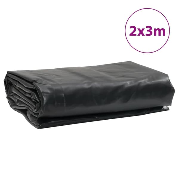 Presenning antracit 2x3 m 650 g/m²