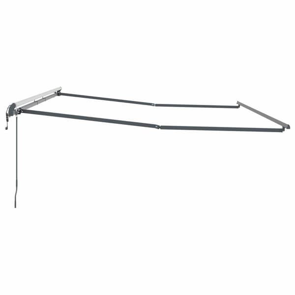 Markisram Antracit 400 × 300 cm Aluminium