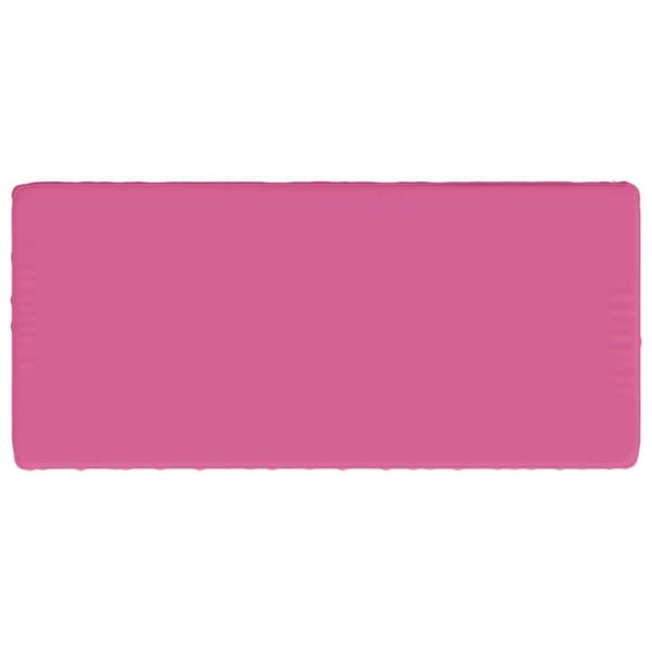 1-delad Bänk Kudde VUGHT 100% Polyester Rosa 120 x 50 x 5 cm