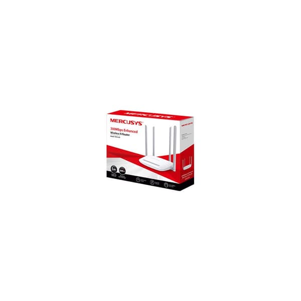 Mercusys MW325R Enhanced Wireless N - trådlös router - Wi-Fi - skrivbordsmodell