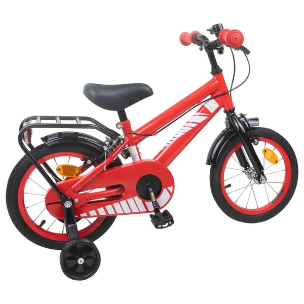 Barncykel 12 Tum för 2-4 åringar Röd