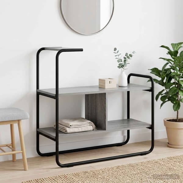 Konsolbord Grå Sonoma 80 x 35 x 75 cm Konstruerat trä
