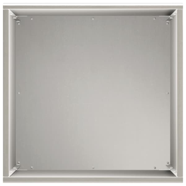 Trädgårdsplanterare 2 st Silver 30 x 30 x 40 cm Rostfritt stål