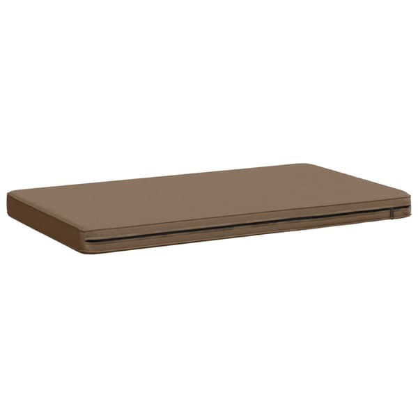 2-delade Bänk Kuddar VUGHT 2 st 100% Polyester Taupe