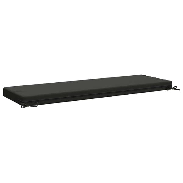 Bänk kudde SOEST 100% Polyester Antracit 140 x 50 x 8 cm