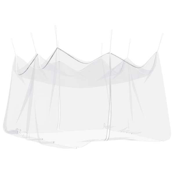 Trädgårdsmyggnät 156 Mesh Vit 4 x 4 x 2,5 m Polyester