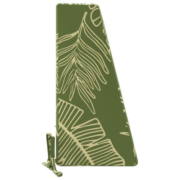 Ryggkudde SOEST 100% Polyester Blad-design 60 x 20 x 40 cm