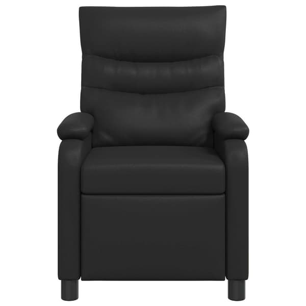 Massagefåtölj Svart Konstläder