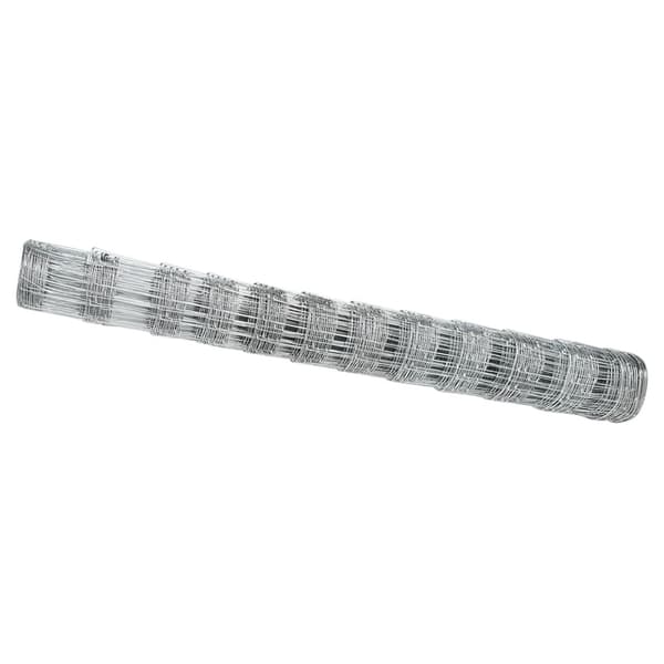 Stängsel för åker / äng Silver 25 x 1,2 m Galvaniserat stål