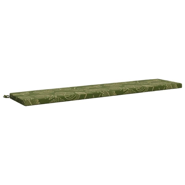 Bänk kudde SOEST 100% Polyester Bladdesign 200 x 40 x 5 cm