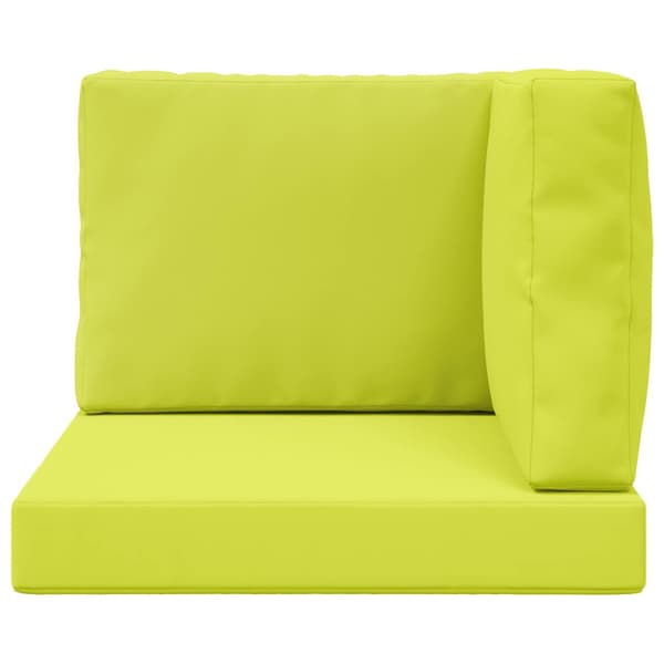 Utomhus Soffa Kudde 3 pcs Grön Polyester