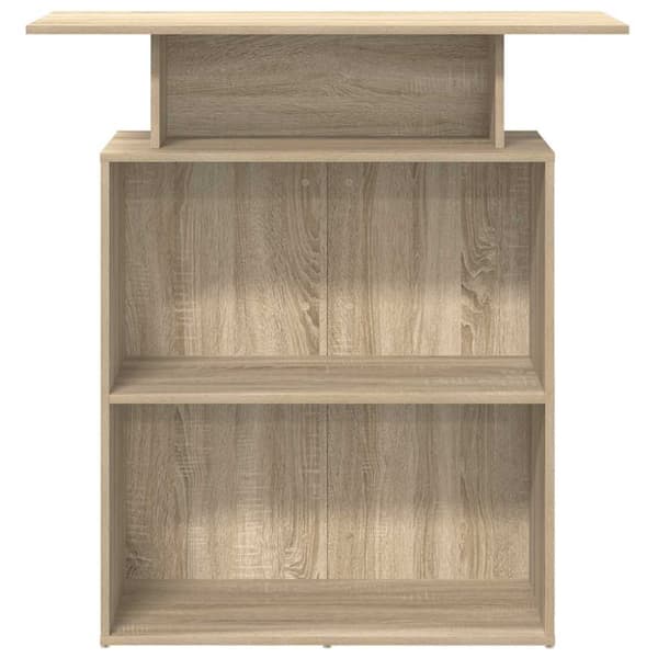 Receptionsdisk Sonoma Ek 100x40x104 cm Konstruerat trä
