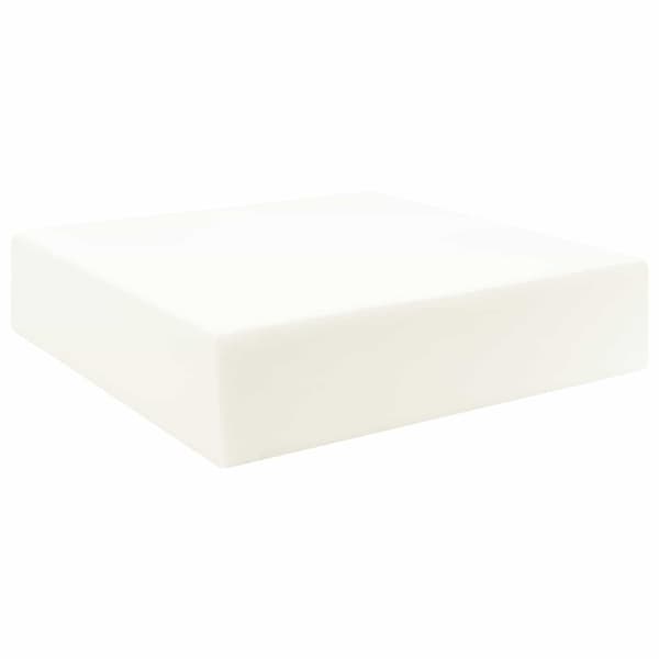 Sittkudde 40 x 40 x 10 cm PU skum Grå