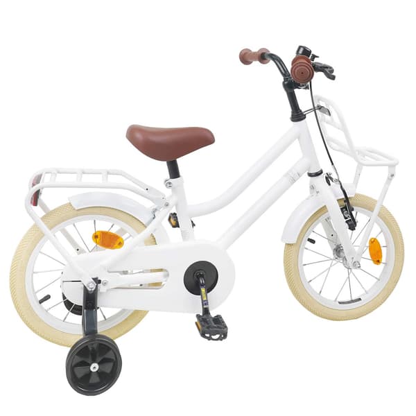 Barncykel 12 Tum för 2-4 åringar Vit