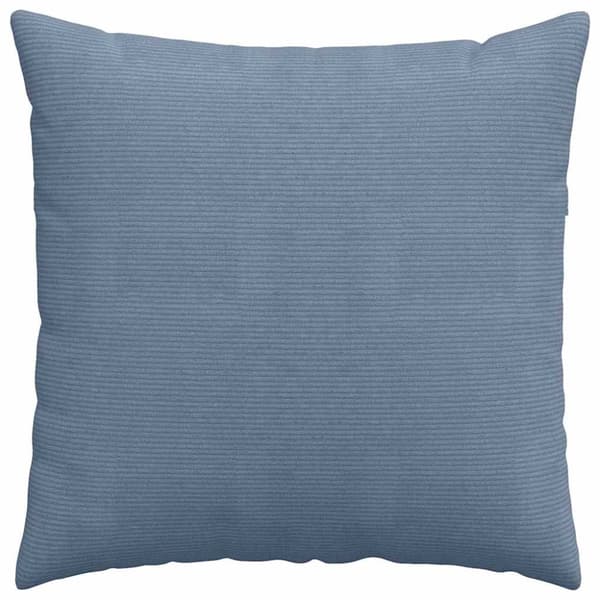Sofakuddar 2 pcs Blå 80 x 80 cm Kordread tyg
