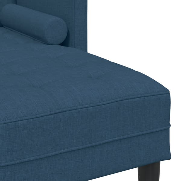 Soffset med kudde 2 pcs Blå Polyester