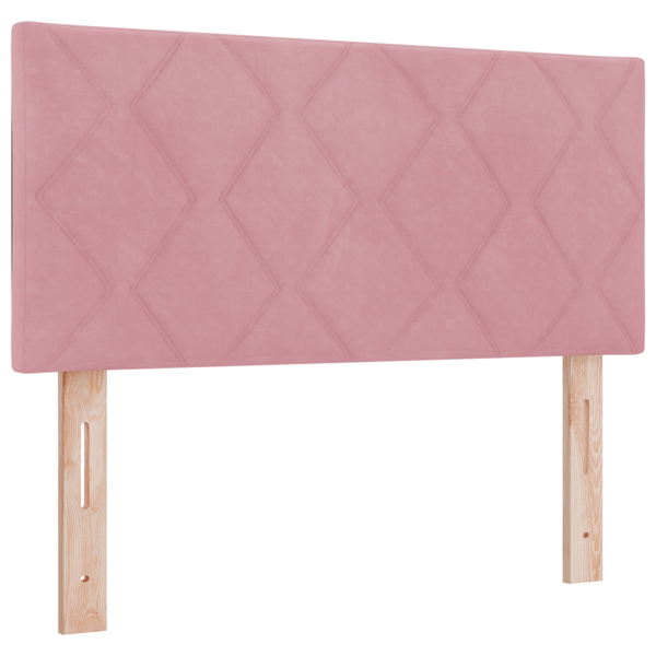 LED huvuddyna Rosa 90 cm Sammet
