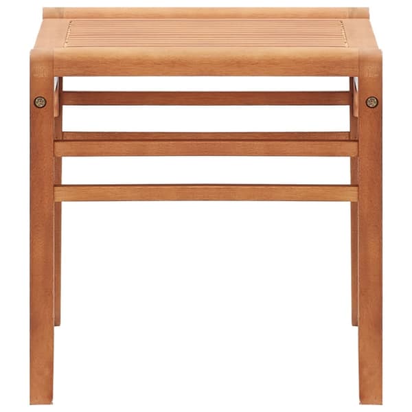 Trädgårdsbänk 64 cm massivt eukalyptusträ