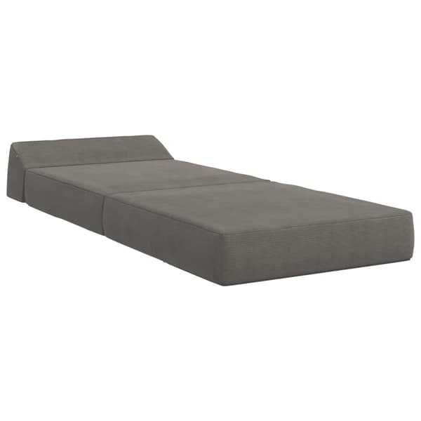 Fällbar Soffbed Ljusgrå 60 x 70 x 41 cm Tyg