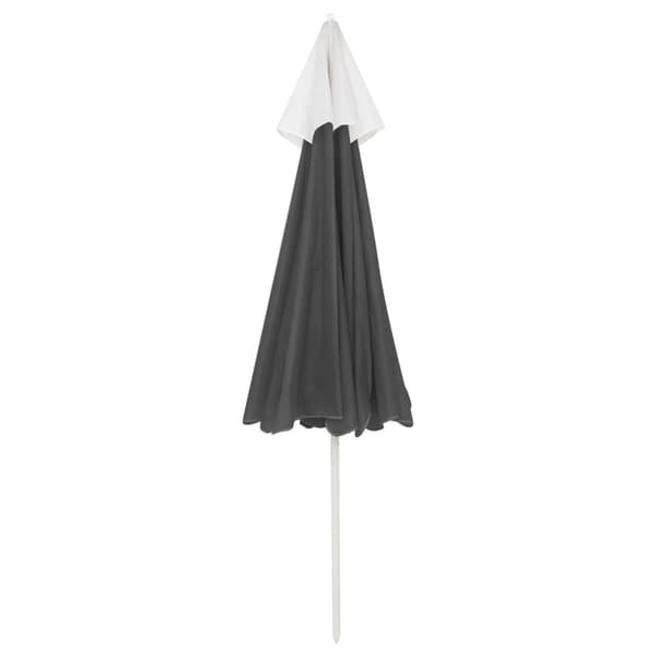 Strandparasoll antracit 240 cm