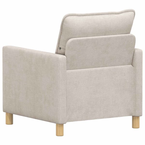 Soffa Gräddvit 76 x 81 x 87,5 cm Polyester