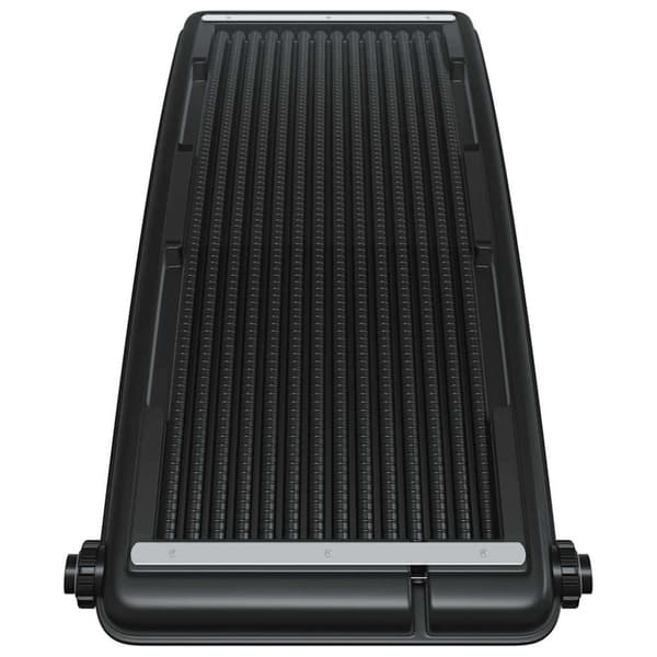 Rundad solpanel för pool 2 st 110x65 cm