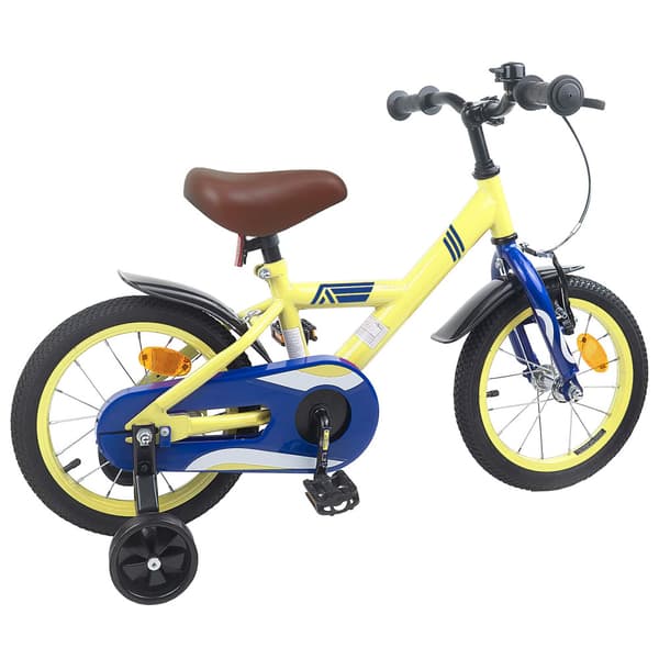 Barncykel 12 Tum för 2-4 åringar Gul