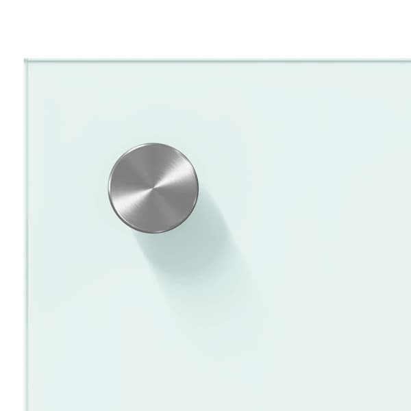 Köksskydd 2 pcs Vit 120 x 40 cm härdat glas