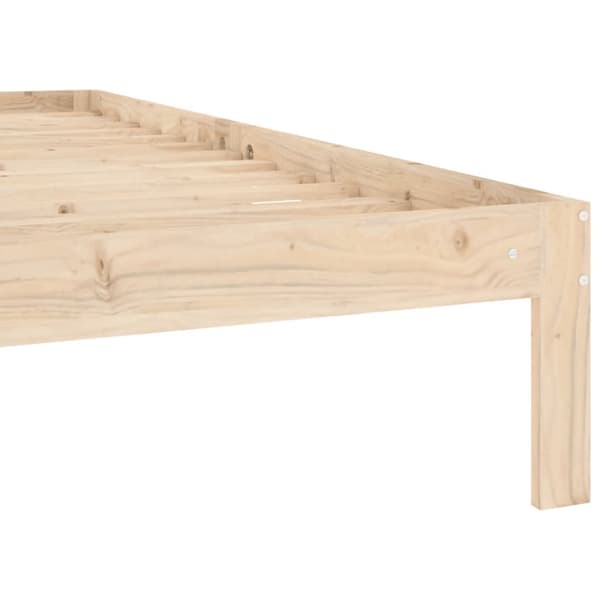 Sängram massiv furu 100x200 cm