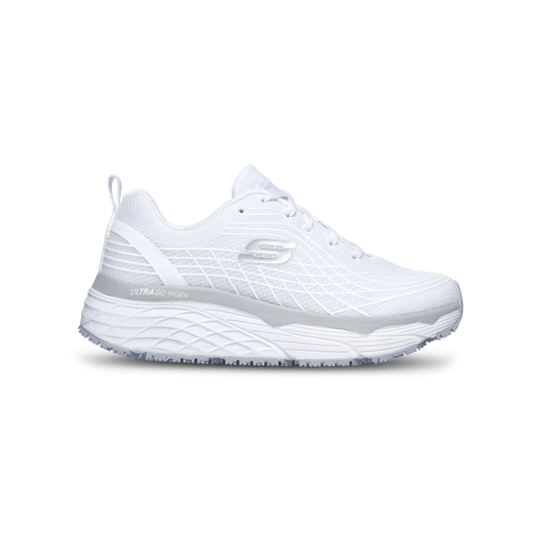 Max Cushioning Work Shoe w White Female