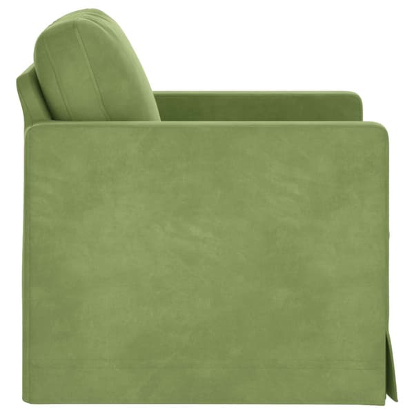 Soffa Ljusgrön 78 x 78 x 80 cm Sammet