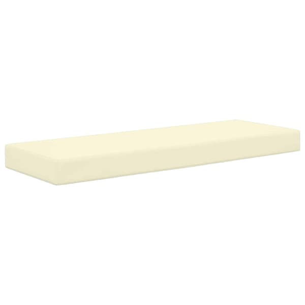 Utomhus sitskudde Kräm 115 x 40 x 8 cm 100% Polyester