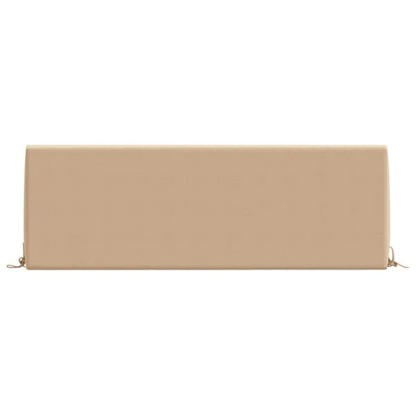 Ryggkudde SOEST 100% Polyester Sand 120 x 20 x 40 cm