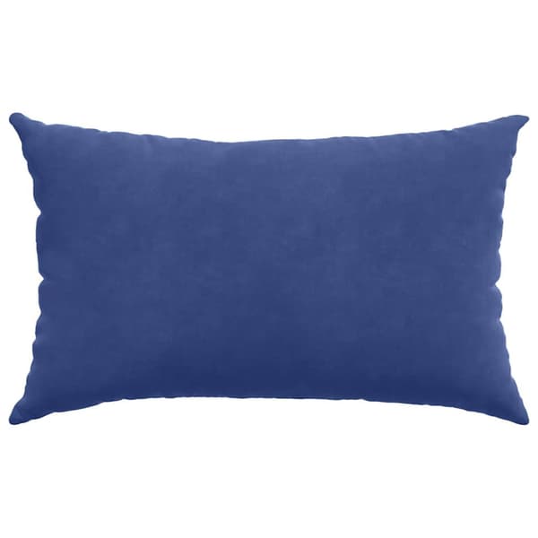 Sofakuddar 2 pcs Polisblå 50 x 30 cm Kordread tyg