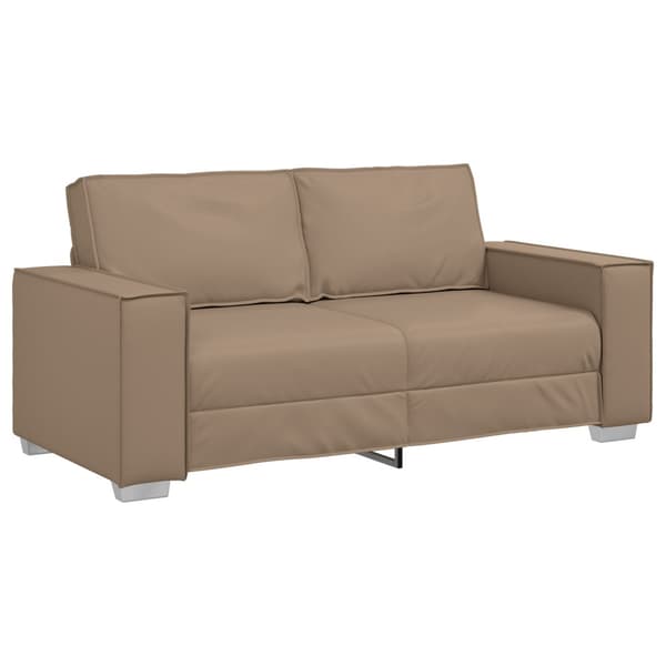Tvåsitssoffa Cappuccino 180 cm Konstläder