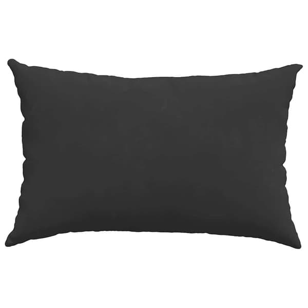 Sofakuddar 2 pcs Svart 60 x 40 cm tyg