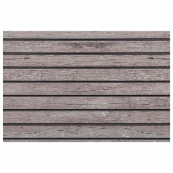 Väggpaneler 10 pcs Grå 100 x 50 cm EPS Skum