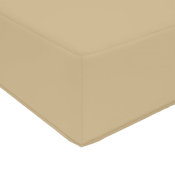 Utomhus Soffa Kudde 3 pcs Beige Polyester