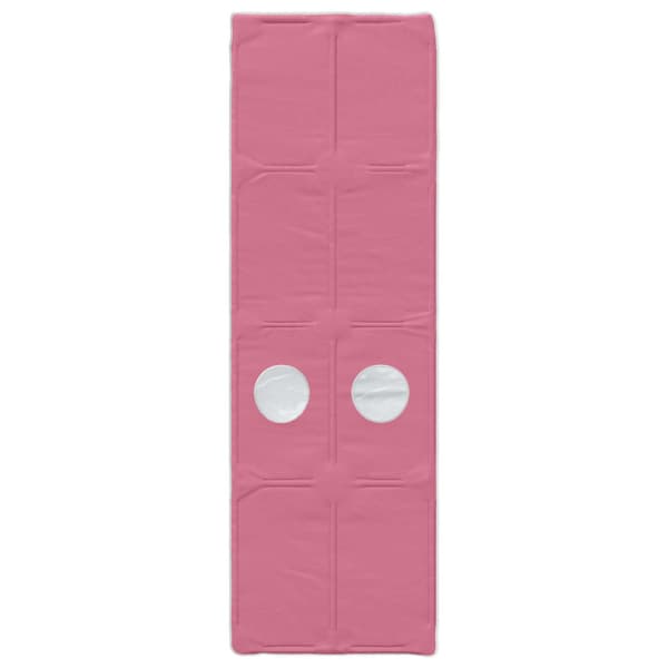 Sängtunnel 2 pcs Rosa 211 x 67,5 x 2 cm Polyester