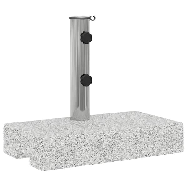 Parasollfot granit rektangulär 25 kg