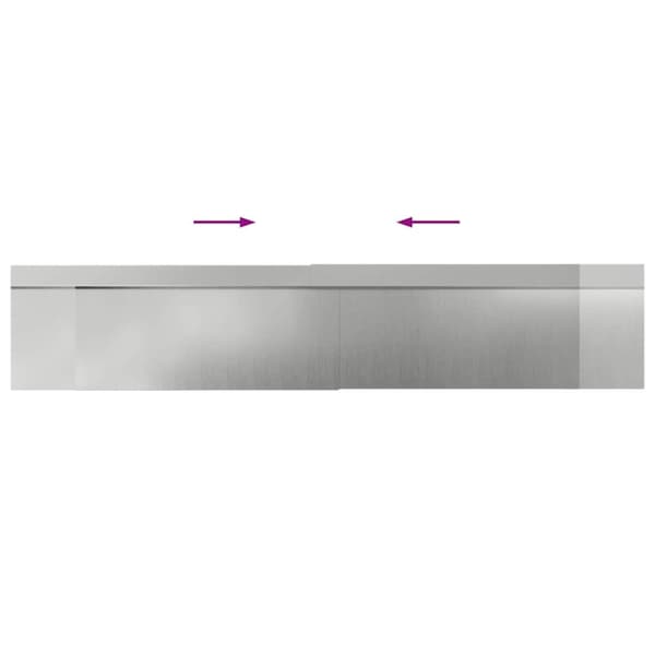 Snigelstaket 8 pcs Silver Galvaniserat Stål