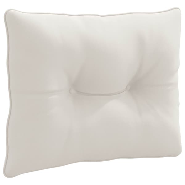 Ryggkudde PUTTEN 100% Polyester Vit 60 x 40 x 10 cm